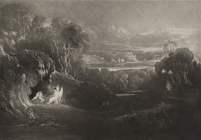 Raphael Conversing with Adam and Eve by John Martin